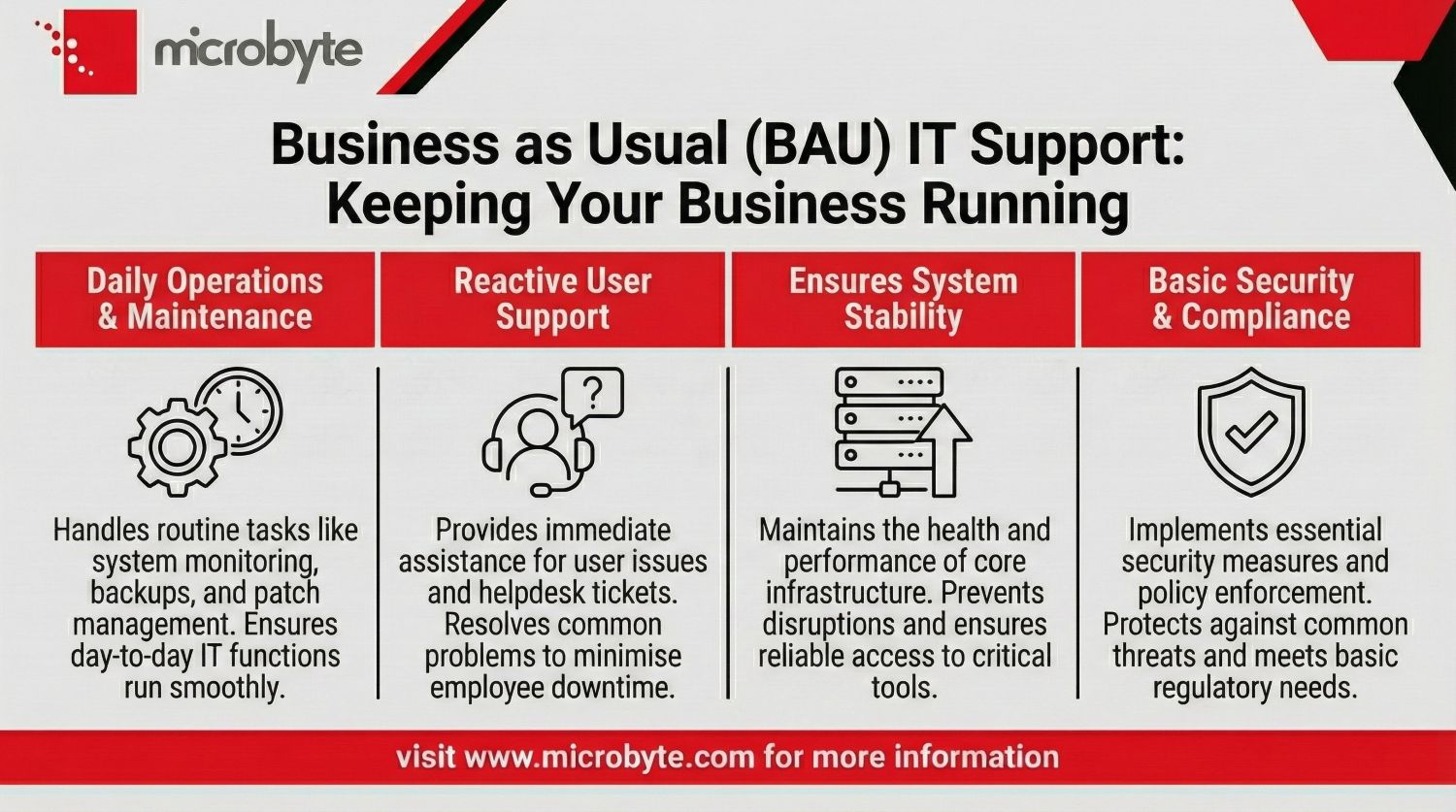Business As Usual (BAU) IT Support